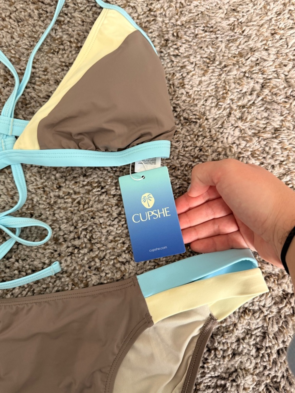 Cupshe Bikini NWT Size Large - Picture 2 of 6